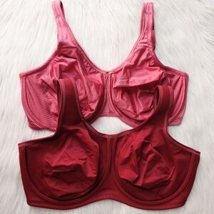 Wacoal Unlined & Sports Underwire Bras in RARE COLORS! 34H (5D)